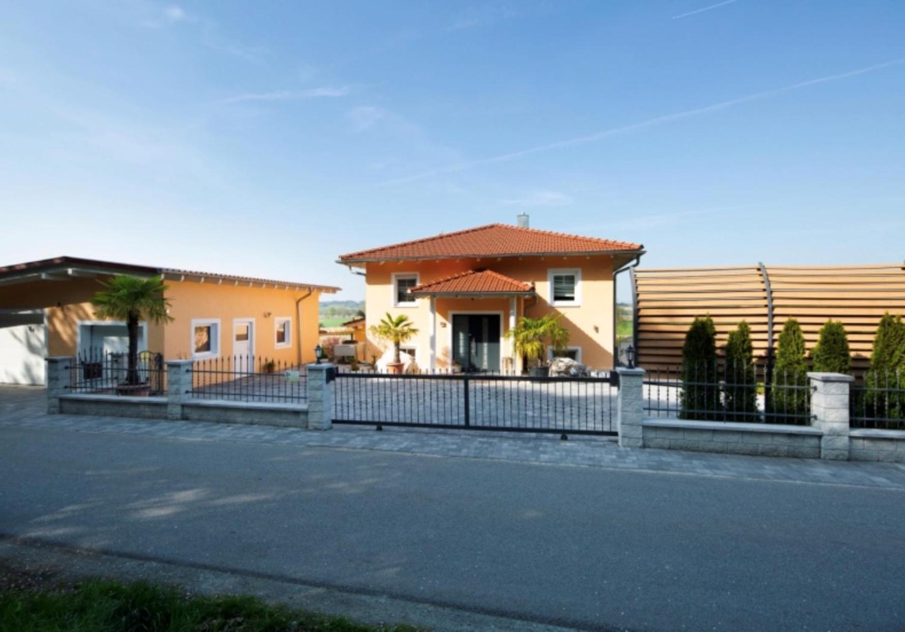 5 Sterne Centurion Ferienhaus Villa 2 Pools 86 Zoll Tv Aldersbach Luaran gambar