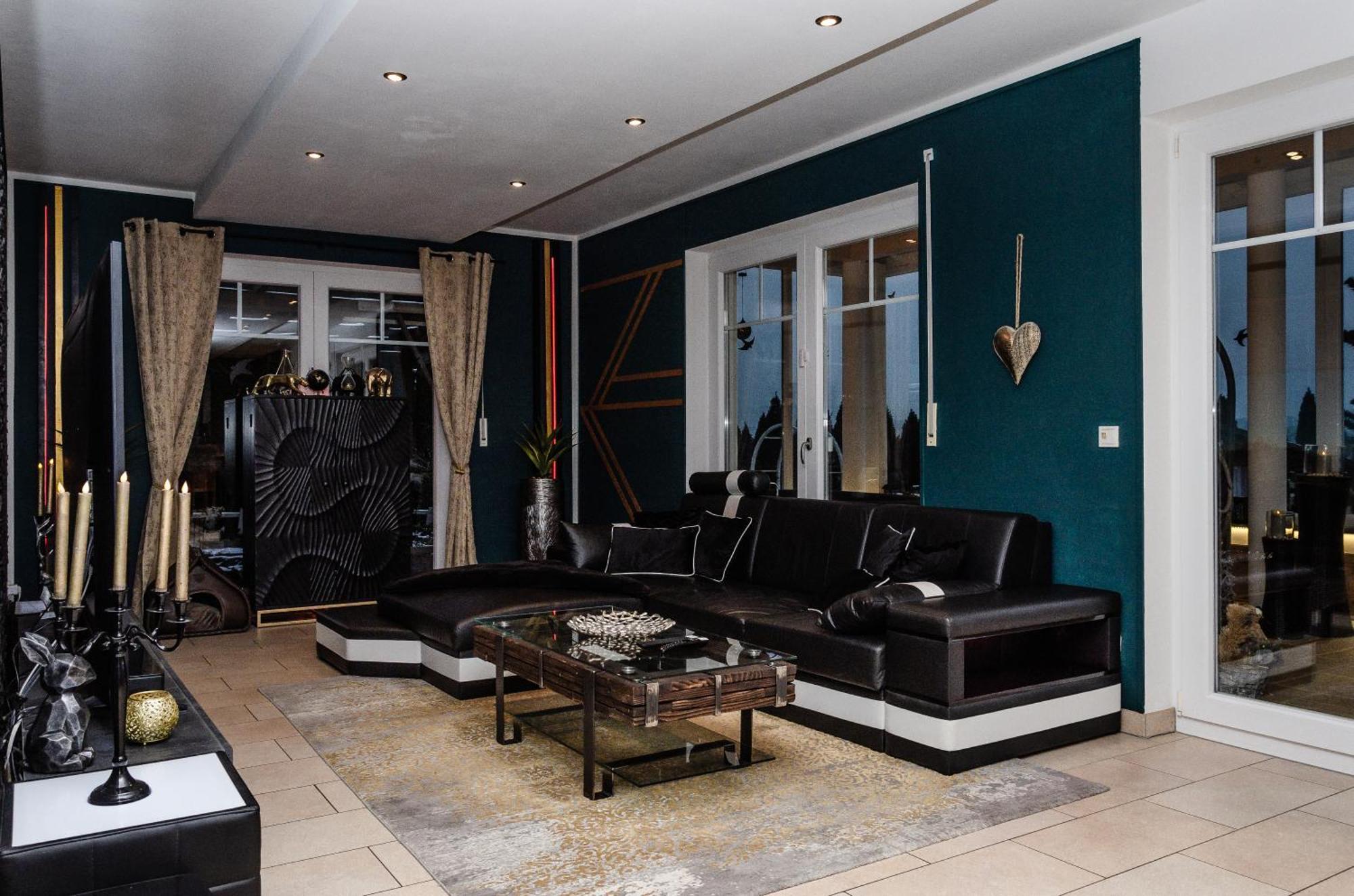 5 Sterne Centurion Ferienhaus Villa 2 Pools 86 Zoll Tv Aldersbach Luaran gambar